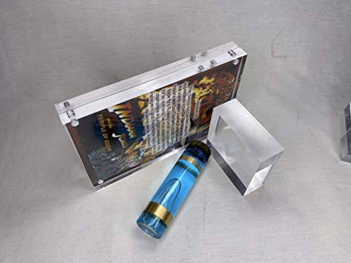 Indiana Jones Temple of Doom, Antidote Vial Replica, With Display Plaque and Item Stand