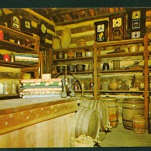 Hill McNamar Country Store Interior View New Salem State Park Postoffice Abraham Lincoln Postcard