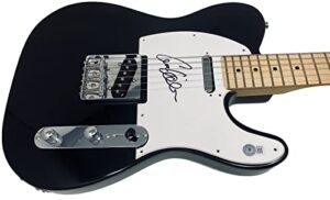 ann wilson signed autographed electric guitar heart band singer beckett coa