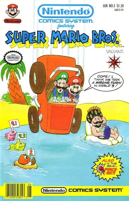 Nintendo Comics System (2nd Series) #5 FN ; Valiant comic book | Super Mario Bros. Punch-Out