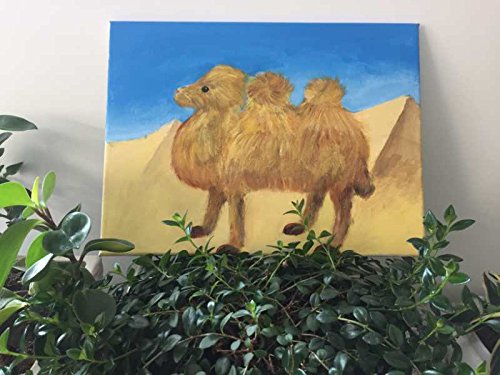 WALL ART ARTWORK PAINTING CAMEL