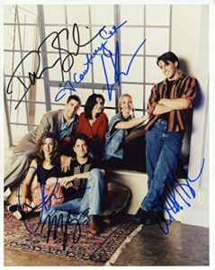 friends tv show entire cast signed reprint photo #3 jennifer aniston rp