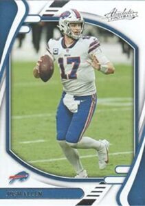 2021 panini absolute retail #36 josh allen buffalo bills official nfl football trading card in raw (nm or better) condition