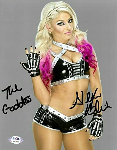 Alexa Bliss hot WWE wrestling diva reprint signed 8x10 photo #3 RP