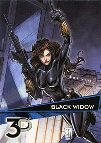 2015 Upper Deck Marvel 3D NonSport Trading Card #3 Black Widow