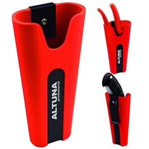Altuna Silicon Pruner Holster and Multitool Plier Pouch with Heavy Duty Belt Clip - All Weather Waterproof Garden Tool Sheath and Flexible Holster for Hand Pruners, Pliers, Scissors, and More