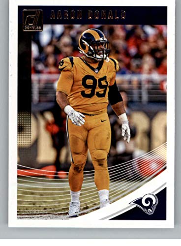 2018 Donruss Football #150 Aaron Donald Los Angeles Rams Official NFL Trading Card