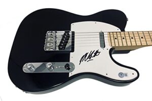 michael bolton signed autographed electric guitar beckett coa