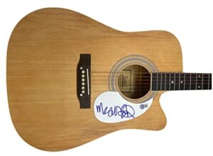 mac demarco signed autographed full size acoustic guitar beckett coa