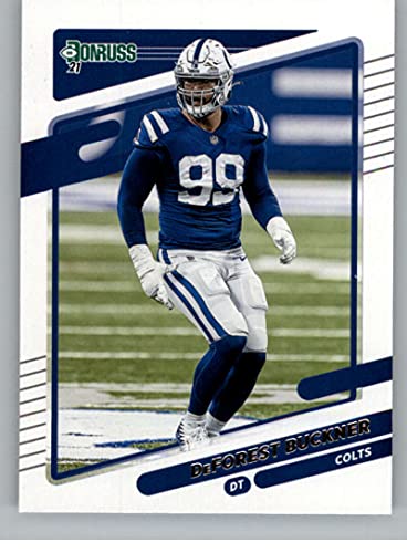 2021 Donruss #154 DeForest Buckner Indianapolis Colts NFL Football Card NM-MT