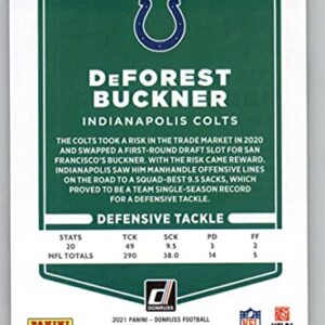 2021 Donruss #154 DeForest Buckner Indianapolis Colts NFL Football Card NM-MT