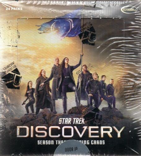 2022 Rittenhouse Star Trek Discovery Season 3 Trading Cards Factory Sealed Hobby Box 24 Packs 2 Autographs & 1 Relic