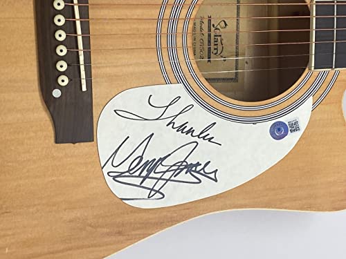 George Jones Signed Autograph Full Size Acoustic Guitar Country Star Beckett COA