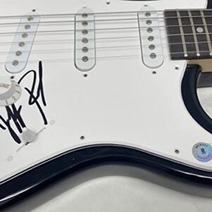 Jeff Pilson Signed Autographed Electric Guitar Foreigner Dokken Beckett COA