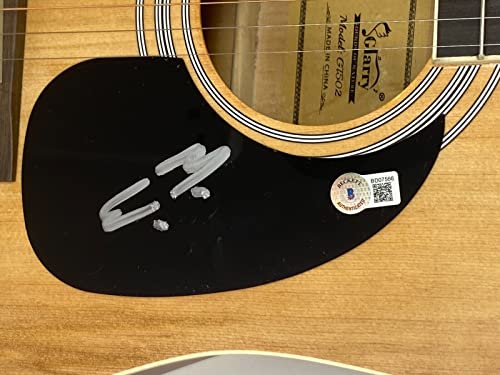 Morgan Wallen Signed Autographed Full Size Acoustic Guitar Country Beckett COA