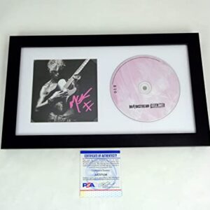 Mainstream Sellout CD Signed Autographed By Machine Gun Kelly Framed PSA/DNA COA