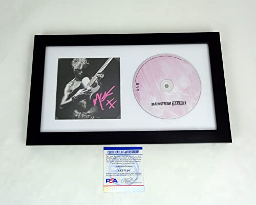 Mainstream Sellout CD Signed Autographed By Machine Gun Kelly Framed PSA/DNA COA