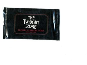 the twilight zone archives 2020 edition trading card pack