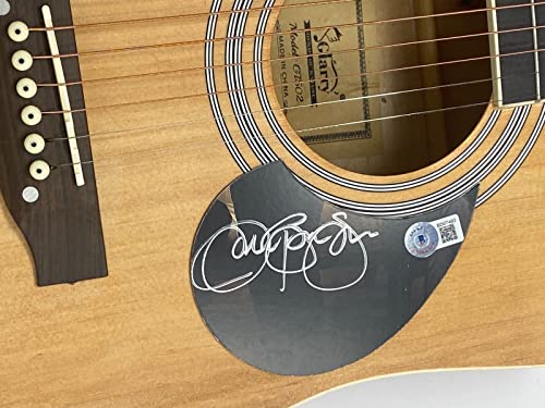 Jon Bon Jovi Signed Autographed Full Size Acoustic Guitar Bon Jovi Beckett COA