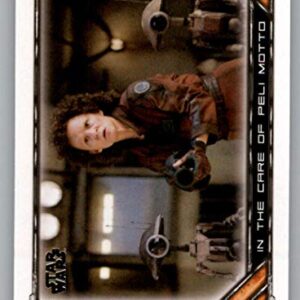 2020 Topps Star Wars The Mandalorian Season 1 Nonsport Trading Card #55 In the Care of Peli Motto