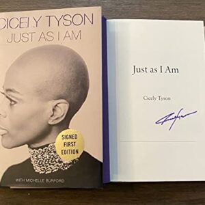 Cicely Tyson Signed Autographed Just As I Am Hardcover First Edition Book COA