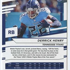 2022 Panini Prestige #284 Derrick Henry NM-MT Tennessee Titans Football