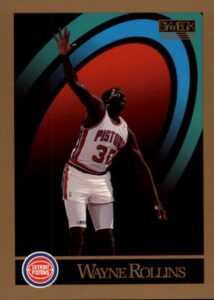 1990 skybox basketball card (1990-91) #383 tree rollins