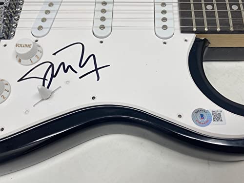 Jerry Harrison Signed Autographed Electric Guitar Talking Heads Beckett COA