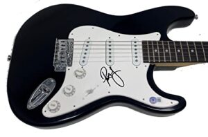 paris jackson signed autographed electric guitar michael’s daughter beckett coa