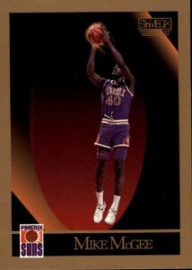 1990 skybox basketball card (1990-91) #227 mike mcgee