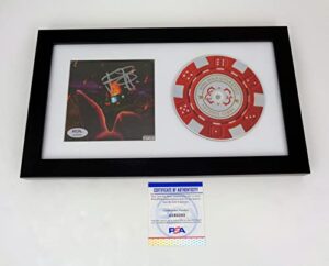 soul sold separately signed autographed by freddie gibbs framed psa/dna coa a