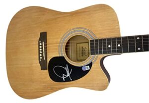 dwight yoakam signed autographed full size acoustic guitar country beckett coa