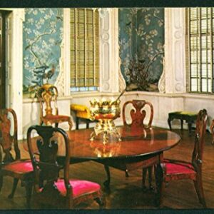 Supper Room of the Governor's Palace Williamsburg Virginia 18th Century Furniture Vintage Postcard