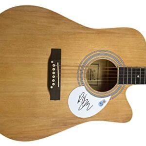 Robert Smith Signed Autographed Full Size Acoustic Guitar The Cure Beckett COA