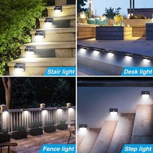 Peasur Solar Outdoor Lights, [138 LED/10 Packs] Solar Motion Sensor Security Lights with 3 Lighting Modes Wireless Solar Wall Lights Waterproof Solar Powered Lights for Garden Fence Yard Deck Garage