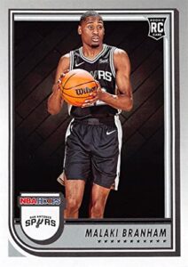 2022-23 panini nba hoops #250 malaki branham rookie card