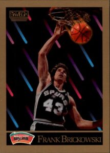 1990 skybox basketball card (1990-91) #254 frank brickowski