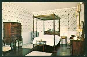 hildene estate house taft guest bedroom manchester vermont robert todd lincoln history postcard