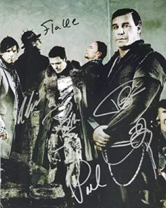 rammstein metal band reprint signed 11×14 band poster photo rp