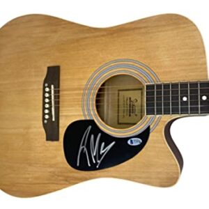 Post Malone Signed Autographed Full Size Acoustic Guitar Beckett COA