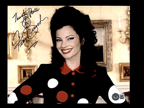 Fran Drescher BAS Beckett Coa Signed 8x10 Photo Autograph