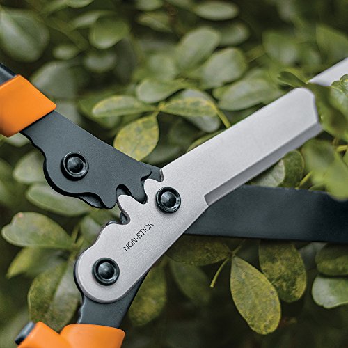 Fiskars Garden 392861-1002 Powergear2 Hedge Shears, 23", Black/Orange