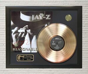jay z – reasonable doubt framed signature lp record display m4