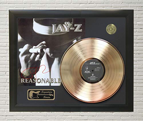 Jay Z – Reasonable Doubt Framed Signature LP Record Display M4