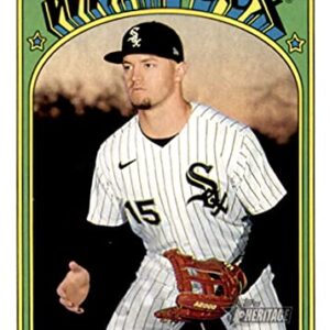 2021 Topps Heritage #376 Adam Engel Chicago White Sox Baseball Card