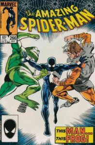 amazing spider-man, the #266 vf ; marvel comic book | frog-man the toad