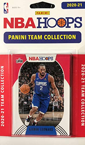 Los Angeles Clippers 2020 2021 Hoops Factory Sealed Team Set with Daniel Oturu Rookie card