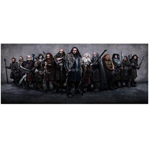 graham mctavish as dwalin with cast from the hobbit 8 x 10 inch photo