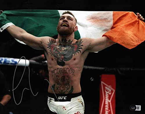 Conor McGregor Signed Autographed 11x14 Photo UFC MMA The Notorious Beckett COA