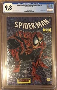 spiderman #1 mcfarlane homage marvel collectible classic chrome comic cgc 9.8 nm+ officially licensed cgc 9.8 comic book – please note: this item is available for purchase. click on this title and then “see all buying options” on the next screen in order